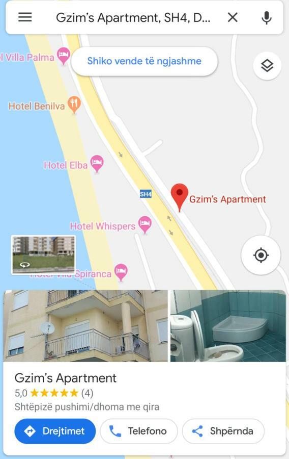 Gzim'S Apartment Durrës Extérieur photo